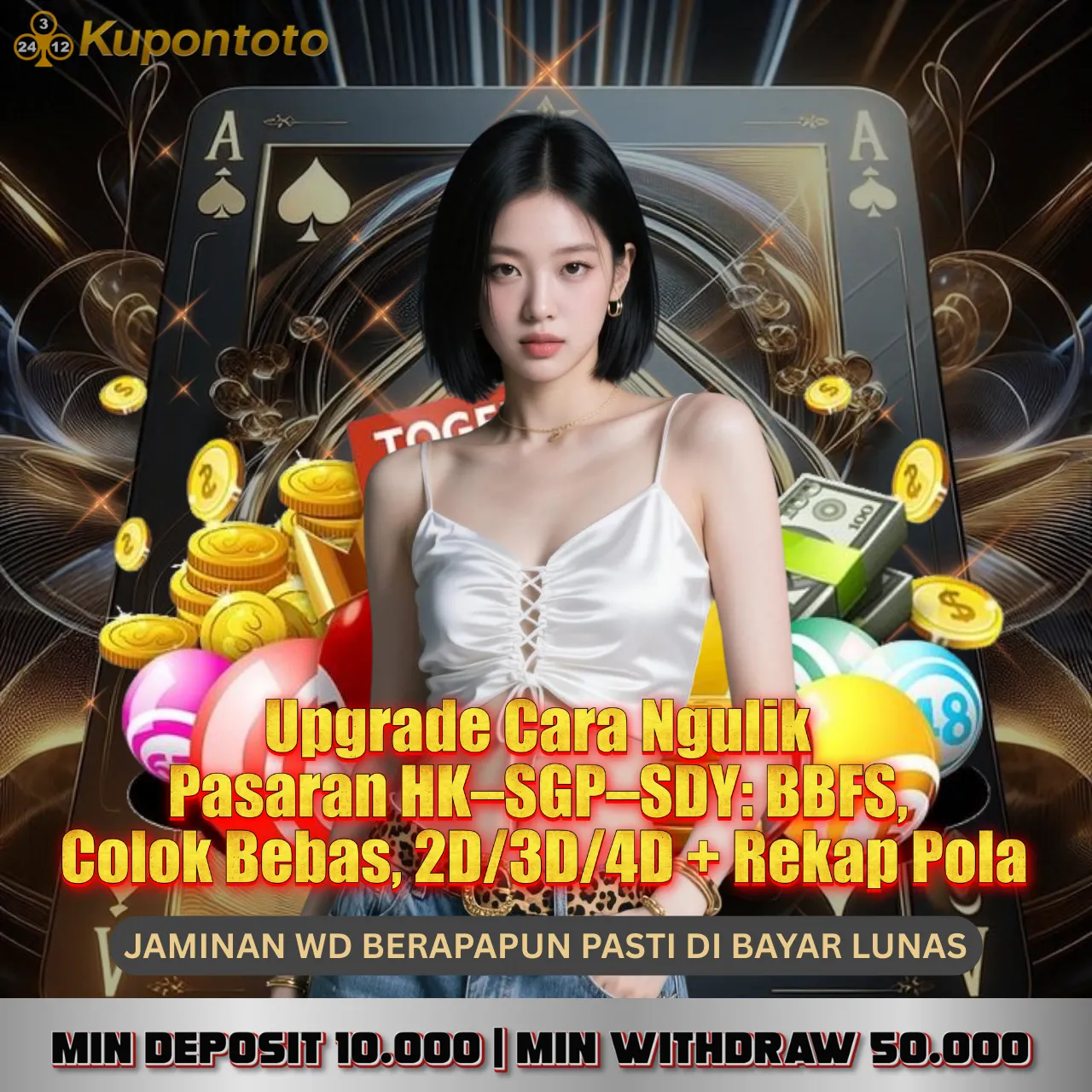 Kupontoto 🛒 Upgrade Cara Ngulik Pasaran HK–SGP–SDY: BBFS, Colok Bebas, 2D/3D/4D + Rekap Pola - eCommerce