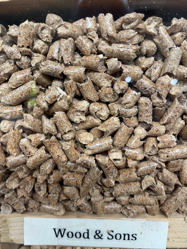 Wood and Sons Wood Pellets 20 lb. bag - Image 2