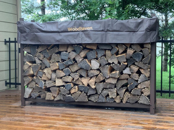 The Woodhaven 6ft Firewood Rack - Image 2