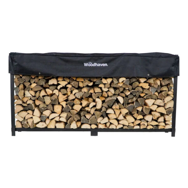 The Woodhaven 8ft Firewood Rack
