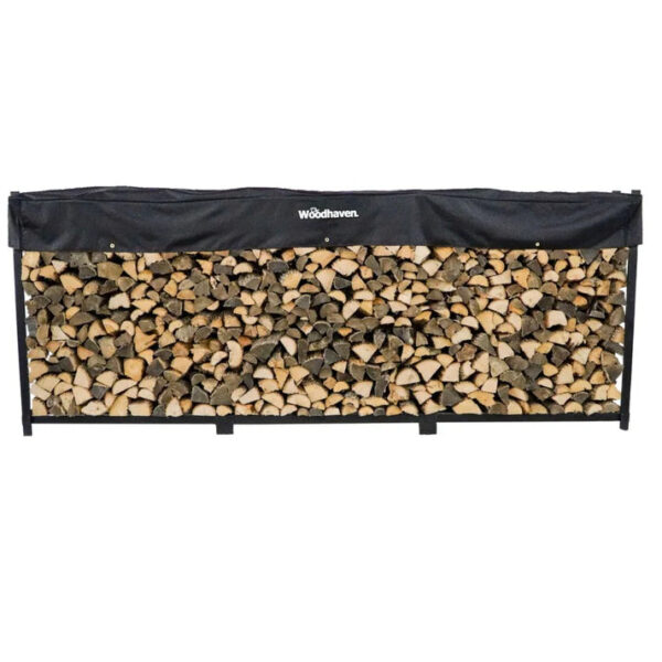 The Woodhaven 12ft Firewood Rack - Image 2